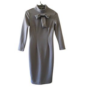 Grey Scuba Dress